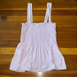 Flowy Ribbed Summer Top